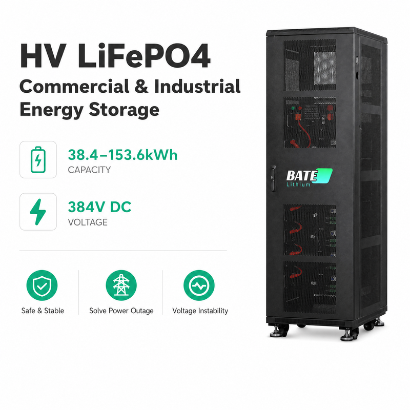 Armoire ESS commerciale 76,8kWh