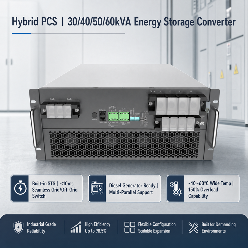 Convertisseur de stockage micro-reseau HCPS 100~125kW